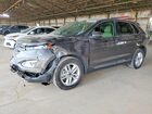 2018 Ford Edge Sel Gray vin: 2FMPK3J94JBB86645