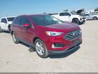 2019 Ford Edge Sel Burgundy vin: 2FMPK3J94KBB34482