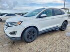 2016 Ford Edge Sel White vin: 2FMPK3J95GBB52979