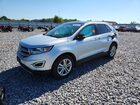 2016 Ford Edge Sel Silver vin: 2FMPK3J98GBC51456