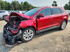 2020 Ford Edge Titanium Red vin: 2FMPK3K91LBA06054