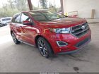 2017 Ford Edge Sport Red vin: 2FMPK4AP3HBB17282