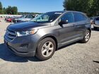 2018 Ford Edge Se Gray vin: 2FMPK4G98JBC32359
