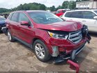 2016 Ford Edge Sel Red vin: 2FMPK4J87GBC50652