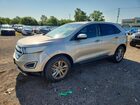 2017 Ford Edge Sel Beige vin: 2FMPK4J89HBC08050