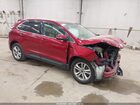2020 Ford Edge Sel Red vin: 2FMPK4J91LBA07633