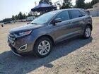 2017 Ford Edge Sel Gray vin: 2FMPK4J92HBC56675