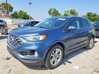 2019 Ford Edge Sel Blue vin: 2FMPK4J92KBC46445