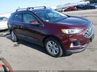 2020 Ford Edge Sel Maroon vin: 2FMPK4J92LBB57007