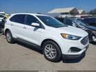 2021 Ford Edge Sel White vin: 2FMPK4J93MBA50307