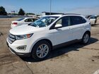 2016 Ford Edge Sel White vin: 2FMPK4J94GBB56897