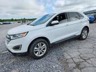 2018 Ford Edge Sel White vin: 2FMPK4J94JBB64201