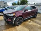 2020 Ford Edge Sel Burgundy vin: 2FMPK4J96LBA32141