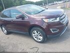 2017 Ford Edge Sel Burgundy vin: 2FMPK4J97HBB08036