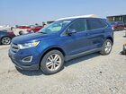 2017 Ford Edge Sel Blue vin: 2FMPK4J97HBB43286
