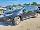 2017 Ford Edge Sel Черный vin: 2FMPK4J97HBC42495