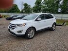 2018 Ford Edge Sel White vin: 2FMPK4J98JBC57478