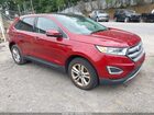 2016 Ford Edge Sel Red vin: 2FMPK4J9XGBC05388