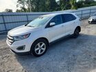 2016 Ford Edge Sel White vin: 2FMPK4J9XGBC20652
