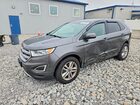 2017 Ford Edge Sel Gray vin: 2FMPK4J9XHBC30325