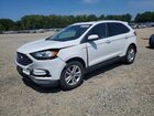 2019 Ford Edge Sel White vin: 2FMPK4J9XKBB96569