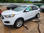2020 Ford Edge Sel White vin: 2FMPK4J9XLBA55082