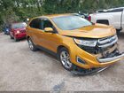 2016 Ford Edge Titanium Orange vin: 2FMPK4K83GBB83241