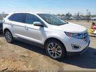2016 Ford Edge Titanium White vin: 2FMPK4K87GBC21375
