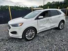 2022 Ford Edge Titanium White vin: 2FMPK4K90NBA00481