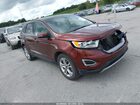 2016 Ford Edge Titanium Brown vin: 2FMPK4K91GBB40249