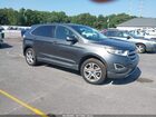 2017 Ford Edge Titanium Gray vin: 2FMPK4K95HBB32026