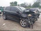 2017 Ford Edge Titanium Черный vin: 2FMPK4K96HBB58442