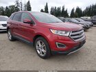 2017 Ford Edge Titanium Красный vin: 2FMPK4K96HBB74964