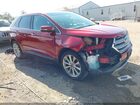 2017 Ford Edge Titanium Red vin: 2FMPK4K98HBC67792