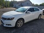 2017 Chevrolet Impala Lt White vin: 2G1105S30H9160320