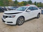2017 Chevrolet Impala Lt White vin: 2G1105S35H9114322