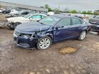2016 Chevrolet Impala Lt Blue vin: 2G1105SA1G9154118