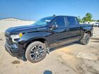 2024 Chevrolet Silverado K1500 Rst Black vin: 2GCUDEED3R1204405