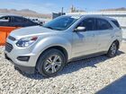 2016 Chevrolet Equinox Ls Silver vin: 2GNALBEK3G1109673