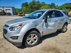 2017 Chevrolet Equinox Ls Silver vin: 2GNALBEK4H1591846
