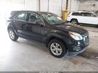 2017 Chevrolet Equinox Ls Black vin: 2GNALBEK6H1589919