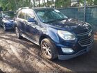2016 Chevrolet Equinox Lt Dark Blue vin: 2GNALCEK0G6153140