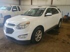 2017 Chevrolet Equinox Lt White vin: 2GNALCEK0H1575617