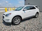 2016 Chevrolet Equinox Lt White vin: 2GNALCEK1G6301280