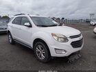 2017 Chevrolet Equinox Lt White vin: 2GNALCEK1H1584522