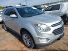 2017 Chevrolet Equinox Lt Silver vin: 2GNALCEK1H1601027