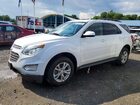 2017 Chevrolet Equinox Lt White vin: 2GNALCEK2H1610402