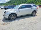 2017 Chevrolet Equinox Ltz Silver vin: 2GNALCEK2H6184505