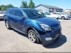 2017 Chevrolet Equinox Lt Blue vin: 2GNALCEKXH6192920