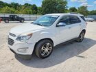 2016 Chevrolet Equinox Ltz White vin: 2GNALDEK2G6320992